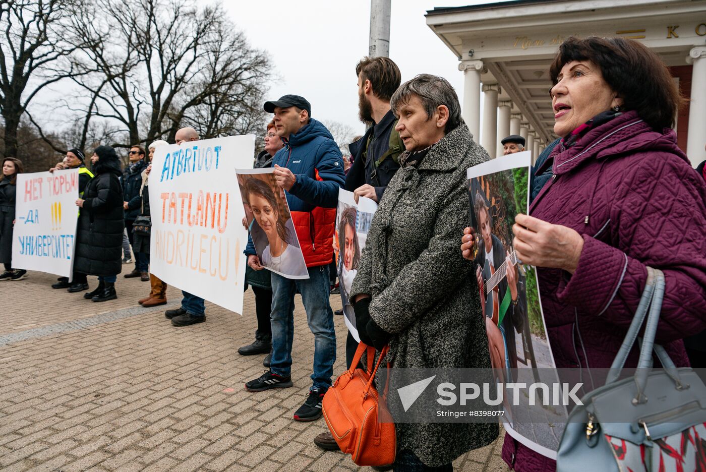 Latvia Free Speech Protection Rally