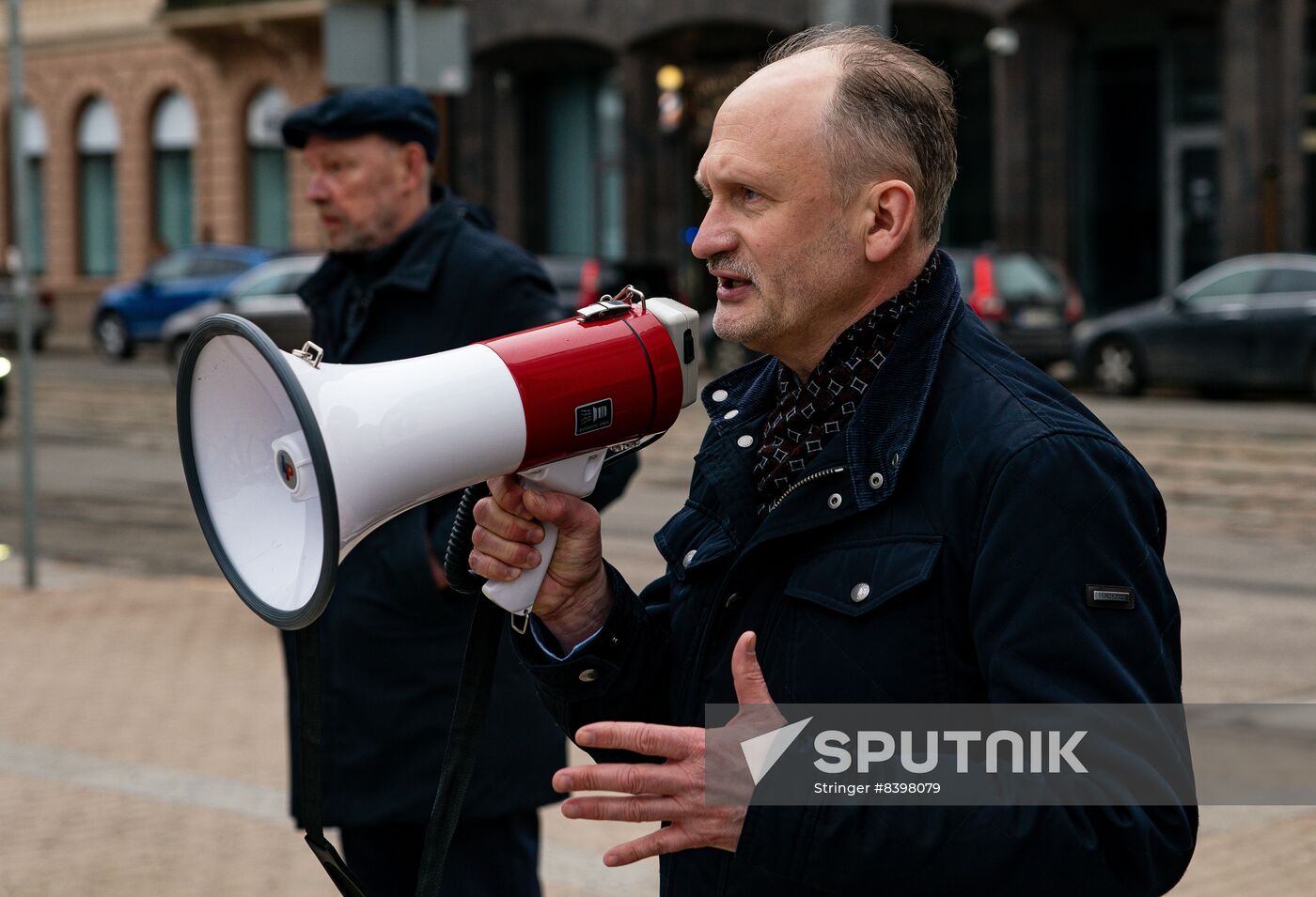 Latvia Free Speech Protection Rally