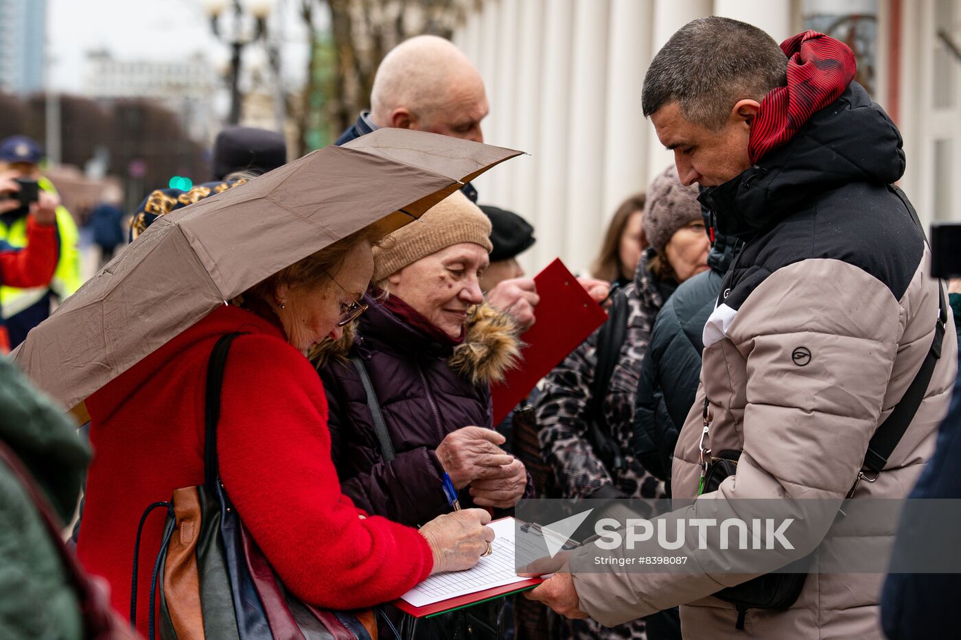 Latvia Free Speech Protection Rally