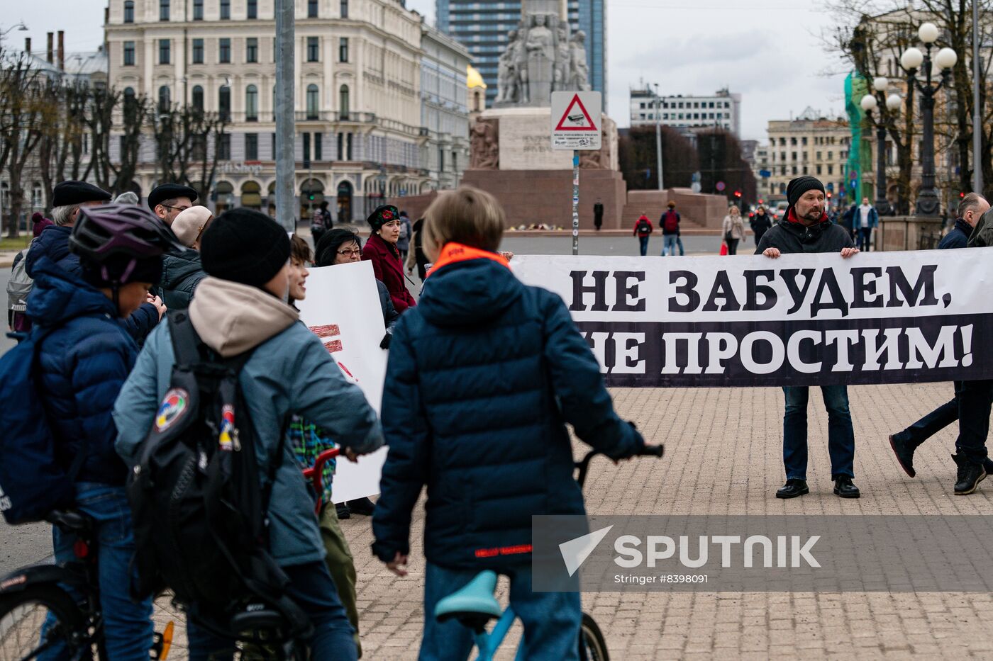 Latvia Free Speech Protection Rally