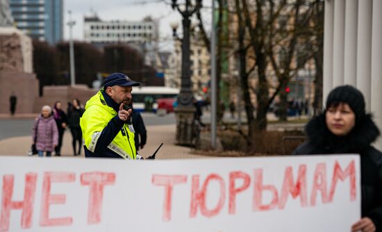 Latvia Free Speech Protection Rally