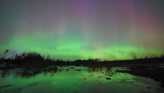 Russia Environment Aurora Borealis