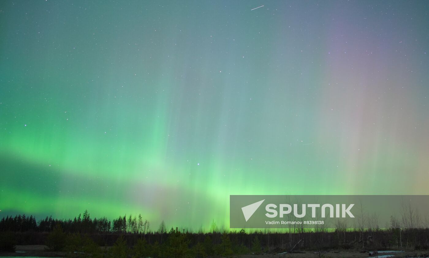 Russia Environment Aurora Borealis
