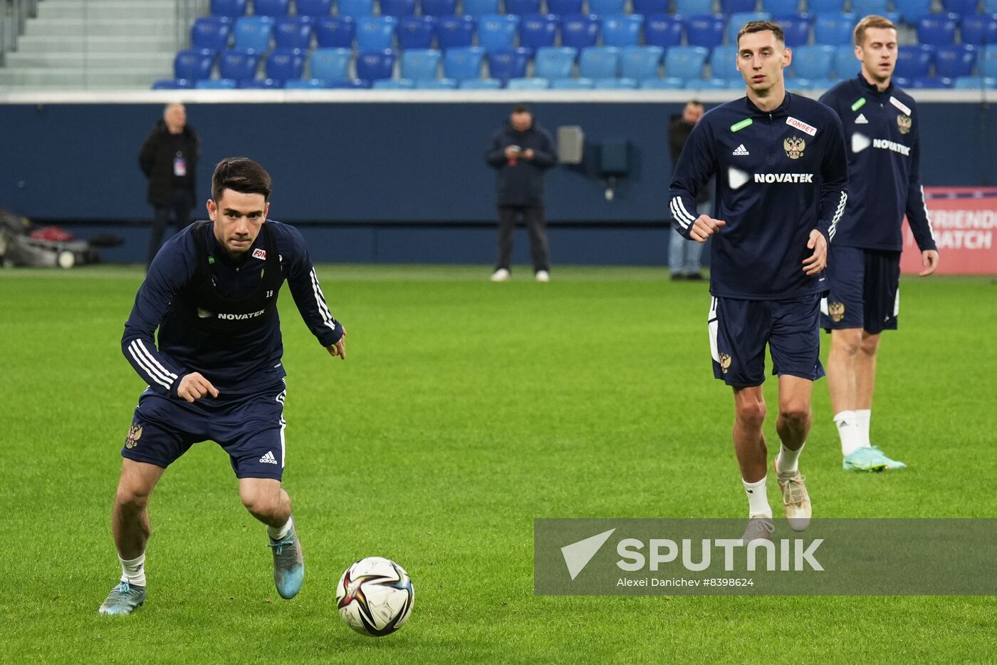 Russia Soccer Training