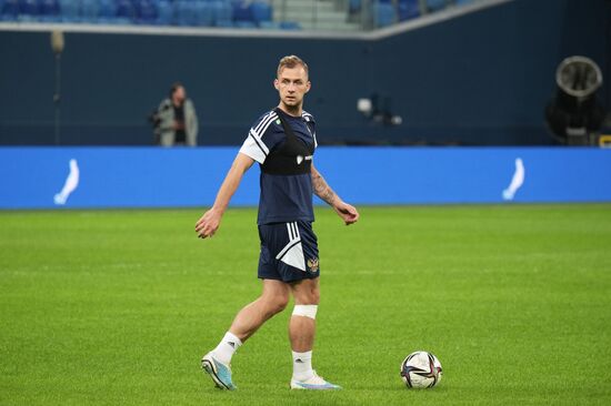 Russia Soccer Training