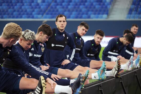 Russia Soccer Training