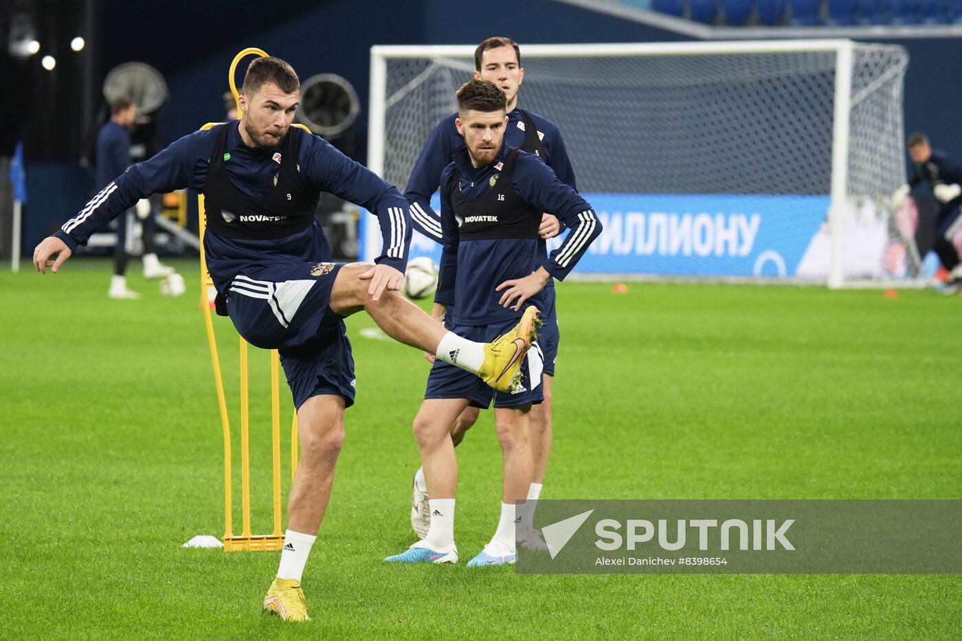 Russia Soccer Training