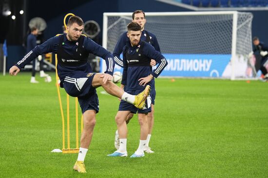 Russia Soccer Training