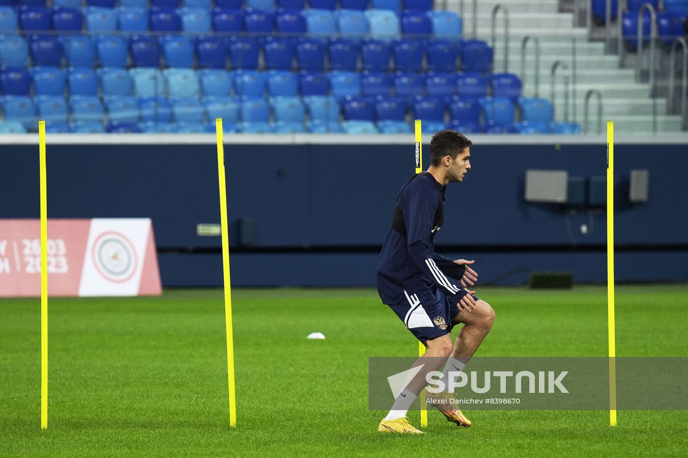 Russia Soccer Training