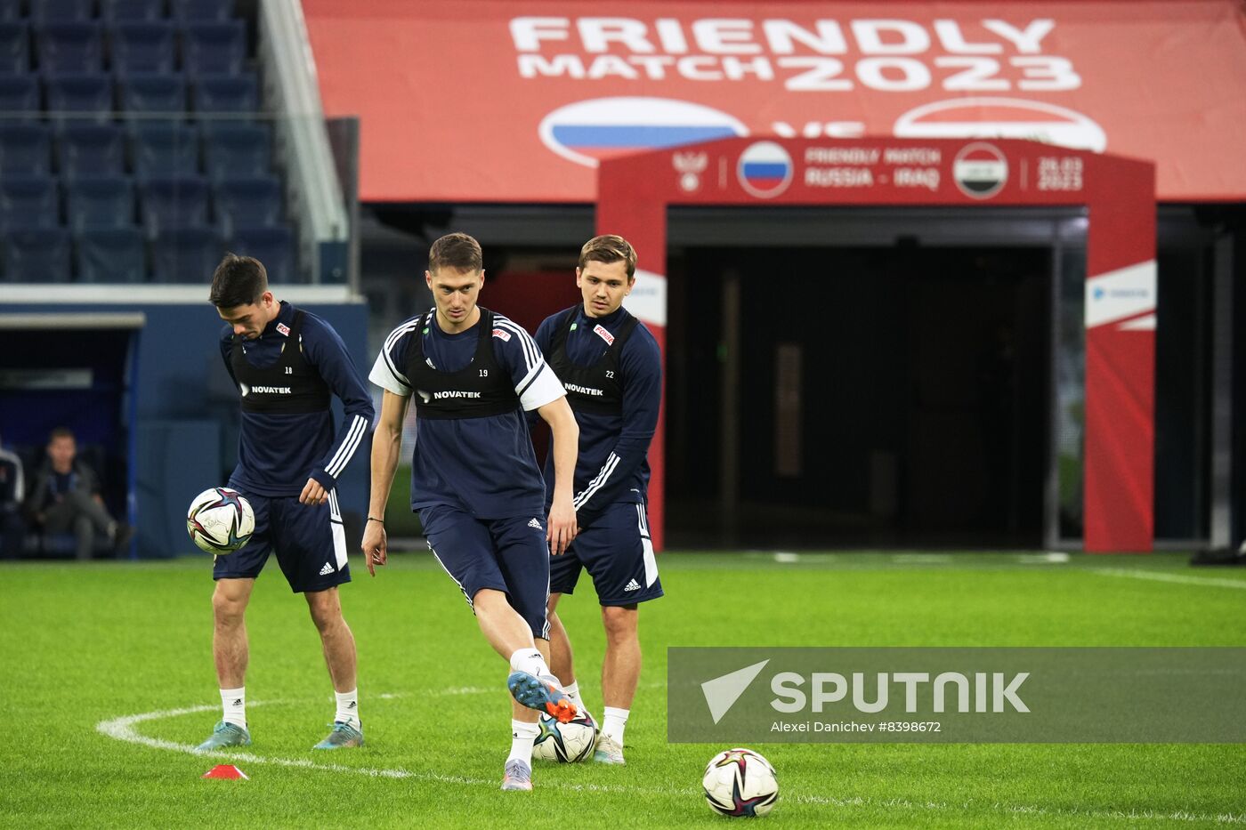 Russia Soccer Training