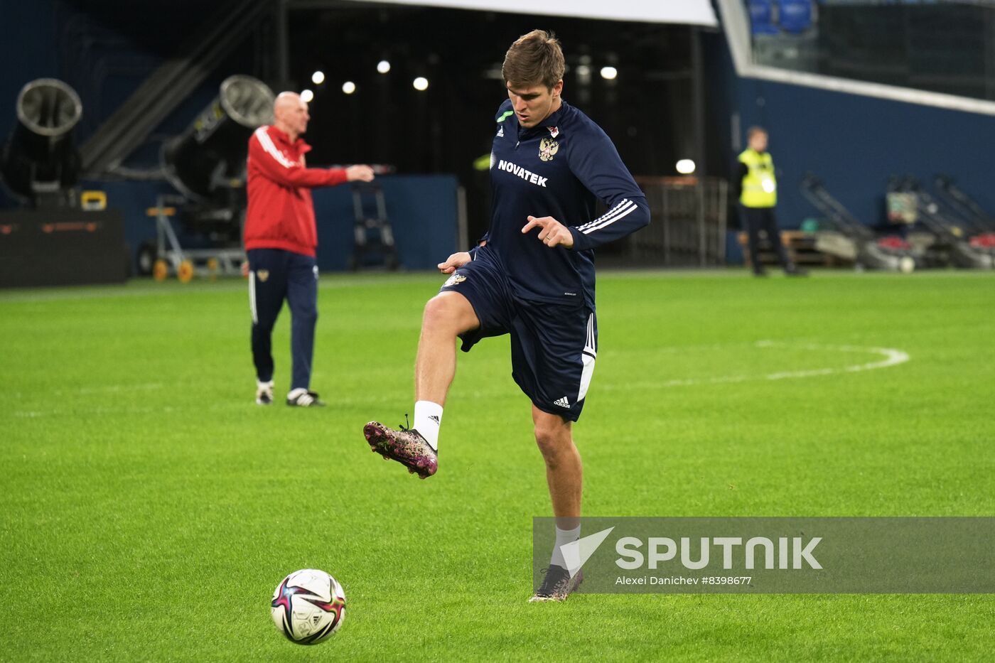 Russia Soccer Training