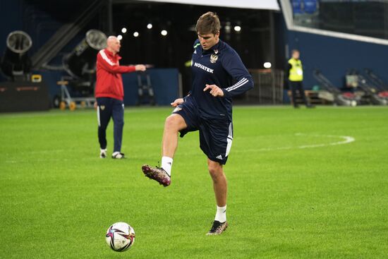 Russia Soccer Training