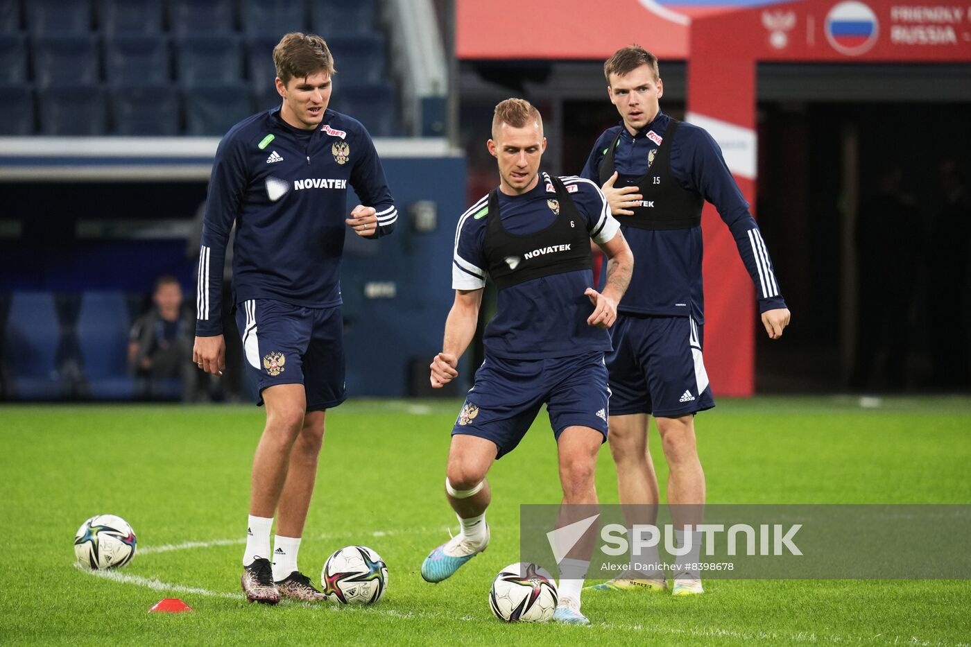 Russia Soccer Training