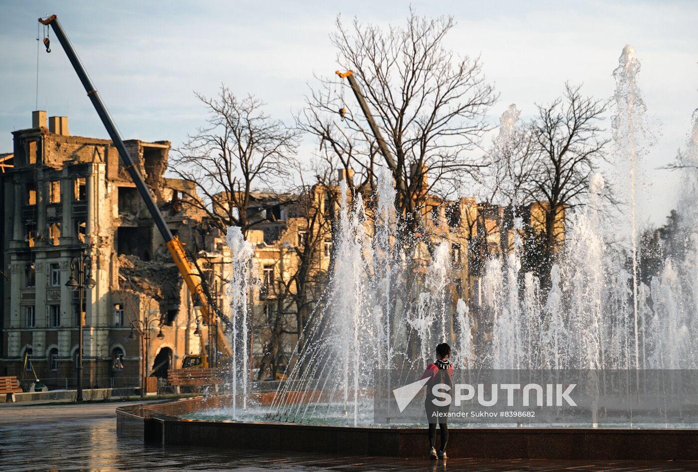 Russia Ukraine Military Operation Fountain