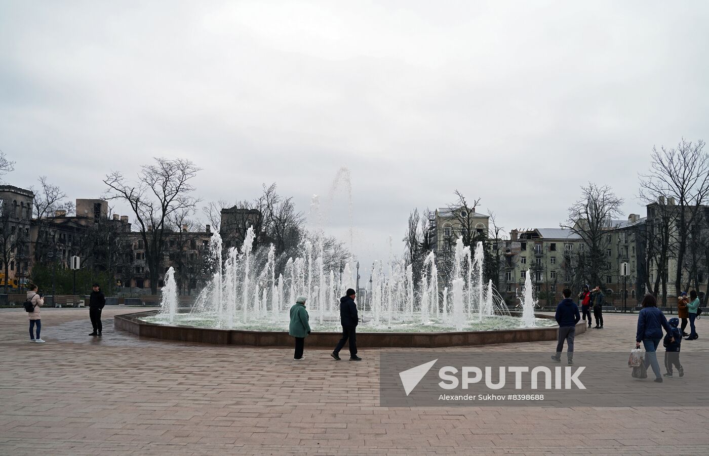 Russia Ukraine Military Operation Fountain