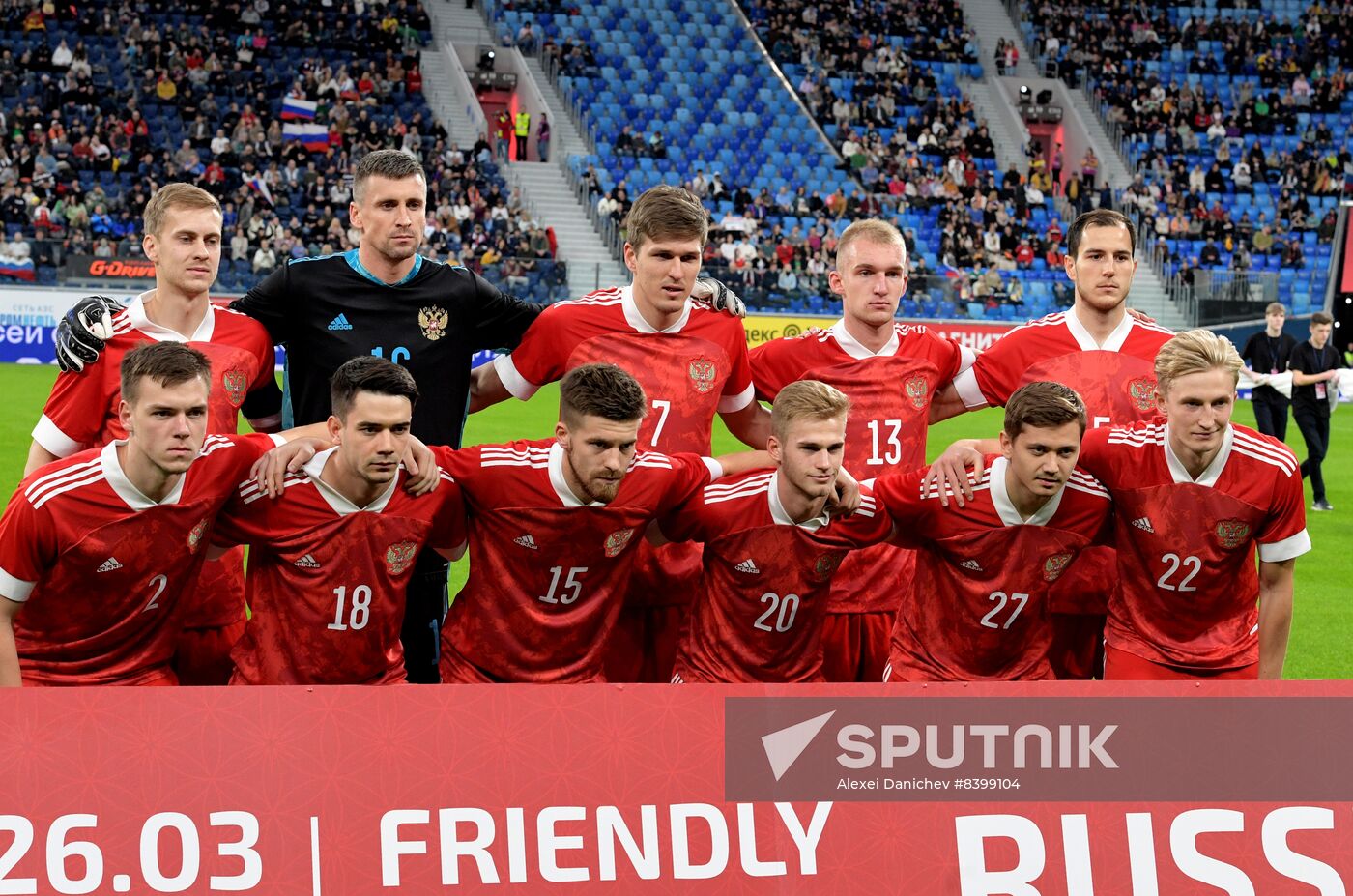 Russia Soccer Friendly Russia - Iraq