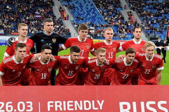 Russia Soccer Friendly Russia - Iraq