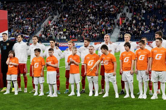 Russia Soccer Friendly Russia - Iraq