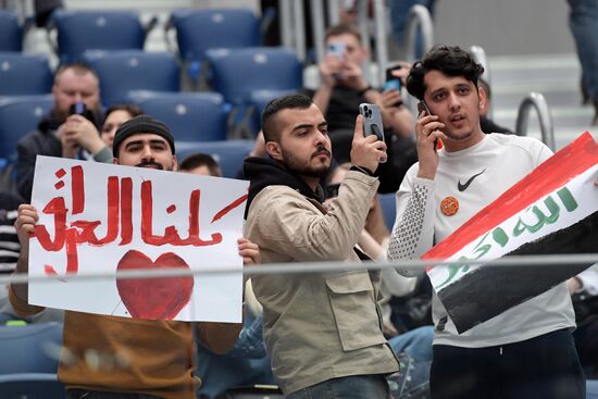 Russia Soccer Friendly Russia - Iraq