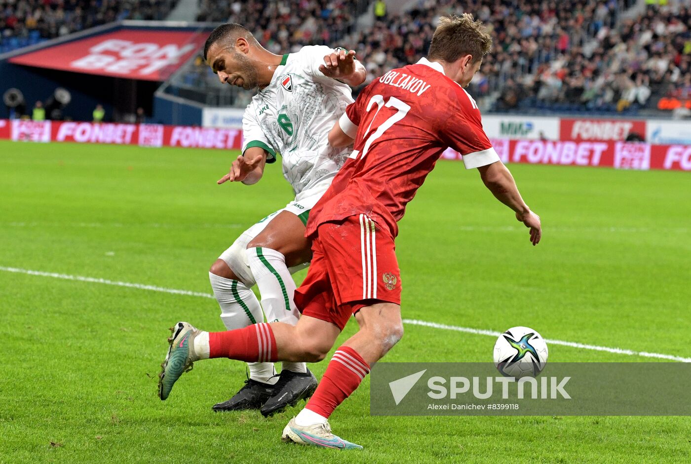 Russia Soccer Friendly Russia - Iraq