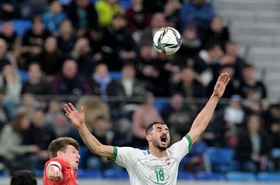 Russia Soccer Friendly Russia - Iraq