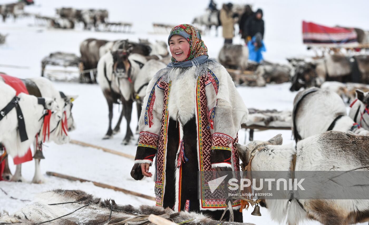 Russia Reindeer Herders' Day