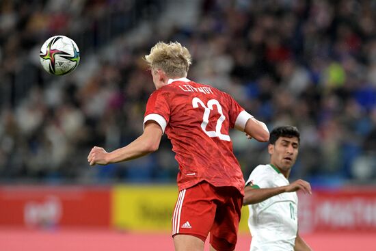 Russia Soccer Friendly Russia - Iraq