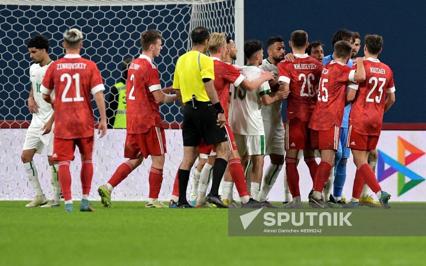 Russia Soccer Friendly Russia - Iraq