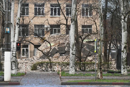 Russia Ukraine Military Operation Shelling