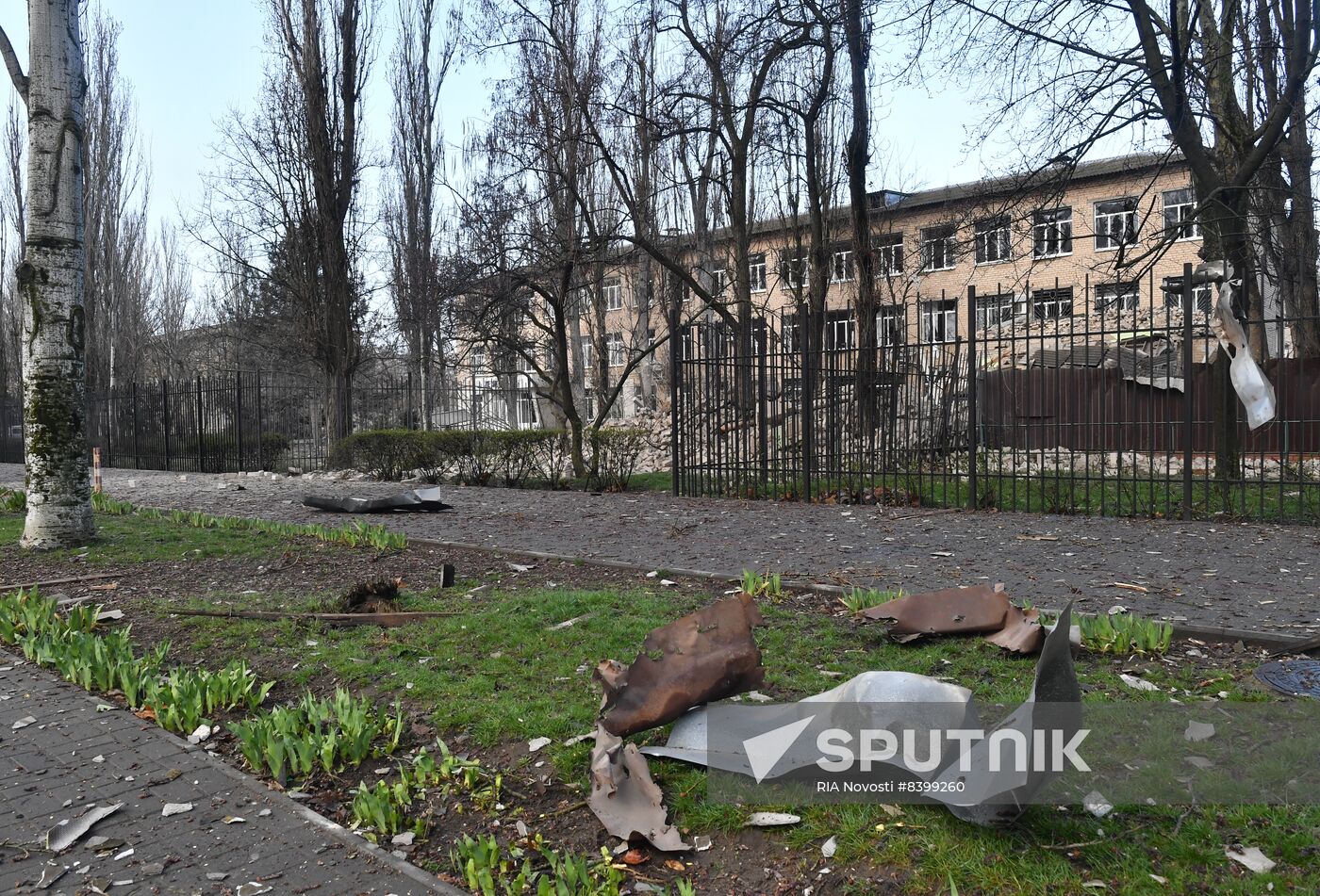 Russia Ukraine Military Operation Shelling