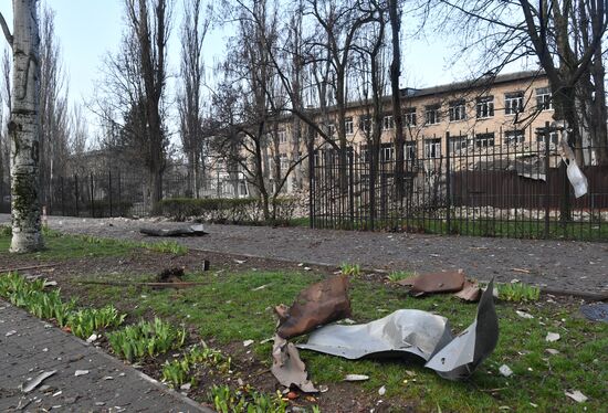 Russia Ukraine Military Operation Shelling