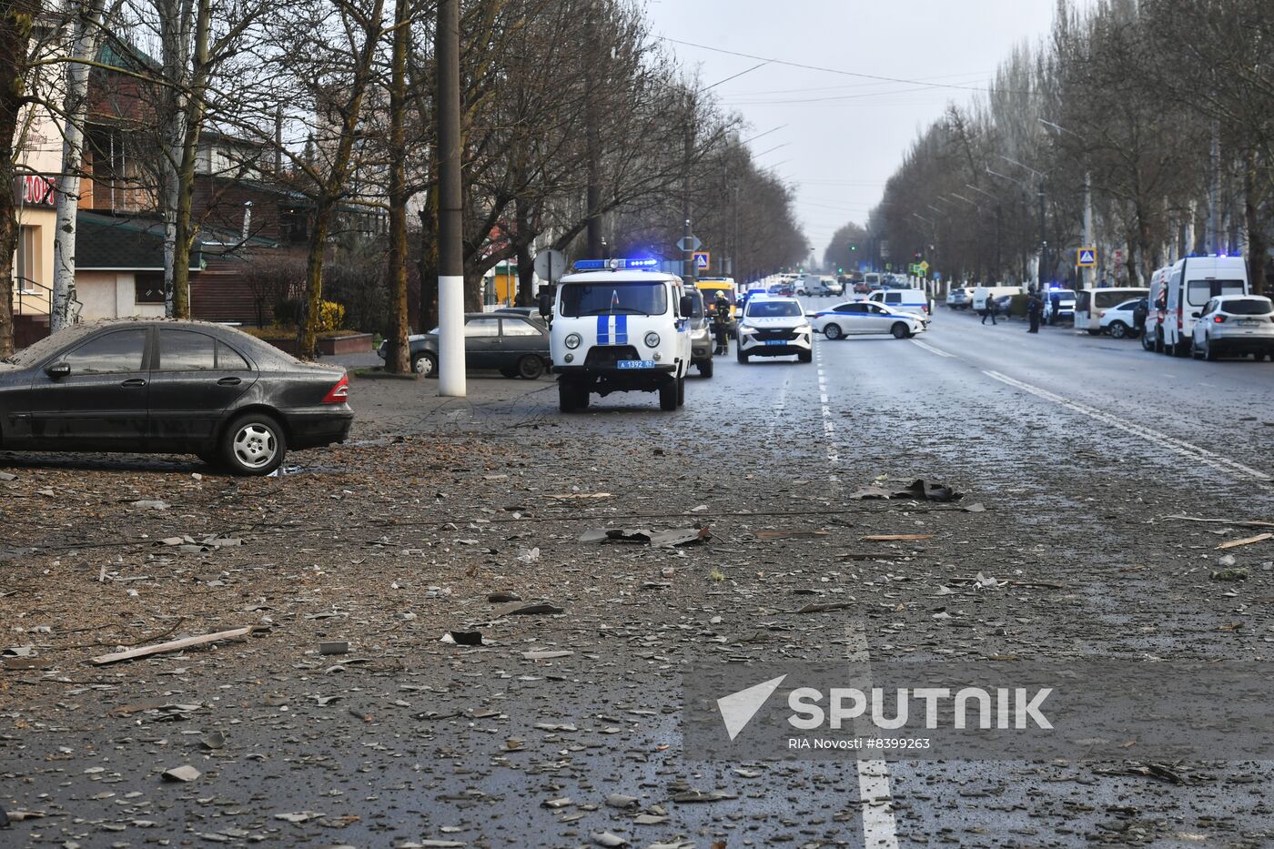 Russia Ukraine Military Operation Shelling