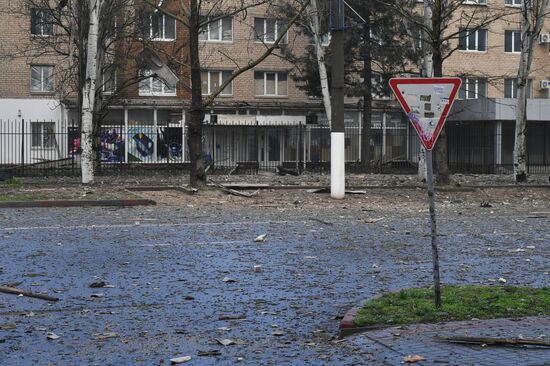 Russia Ukraine Military Operation Shelling