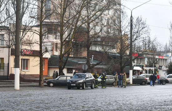 Russia Ukraine Military Operation Shelling