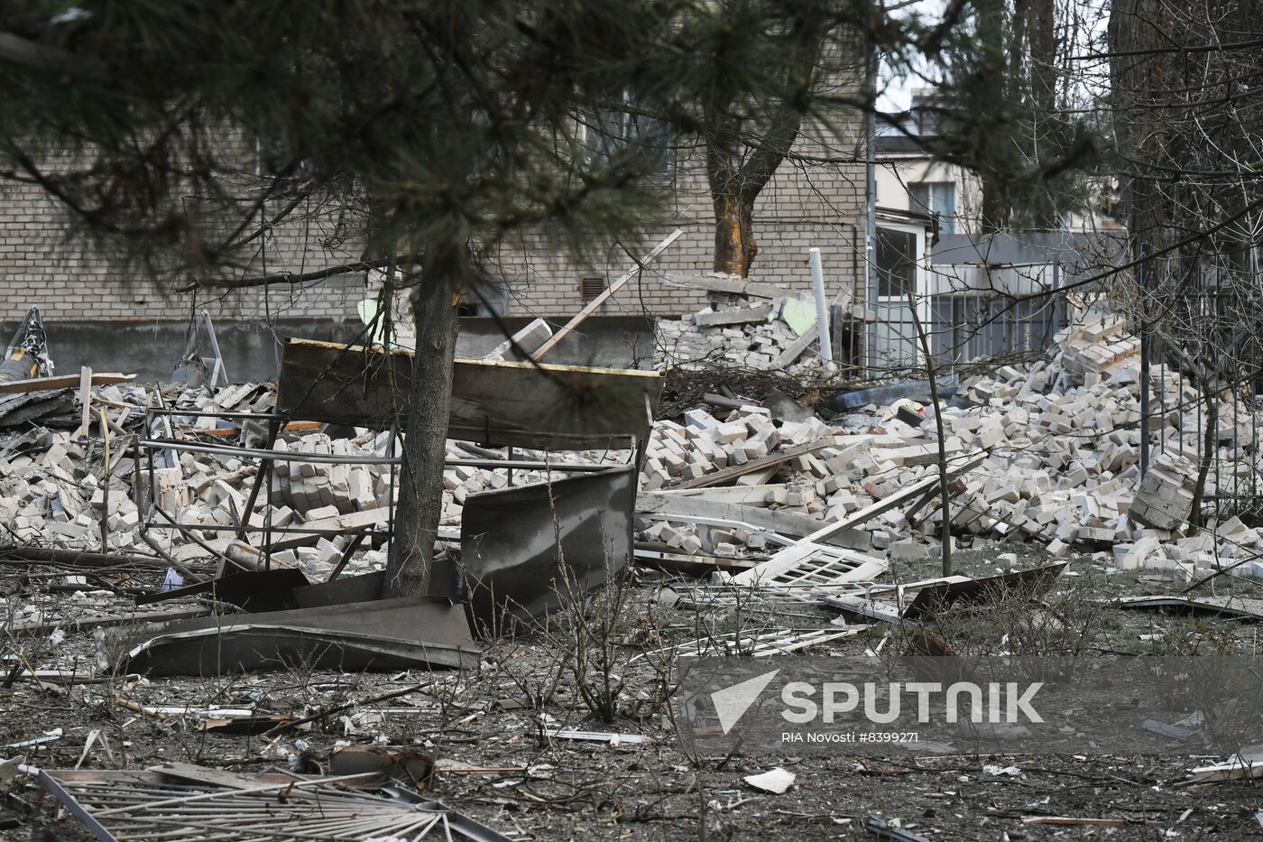 Russia Ukraine Military Operation Shelling