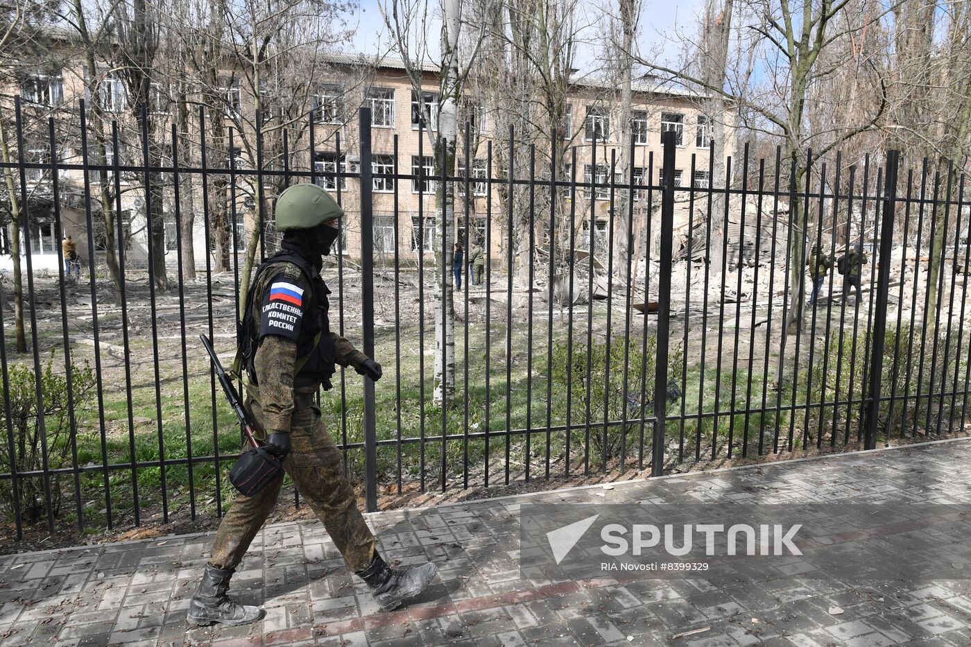 Russia Ukraine Military Operation Shelling