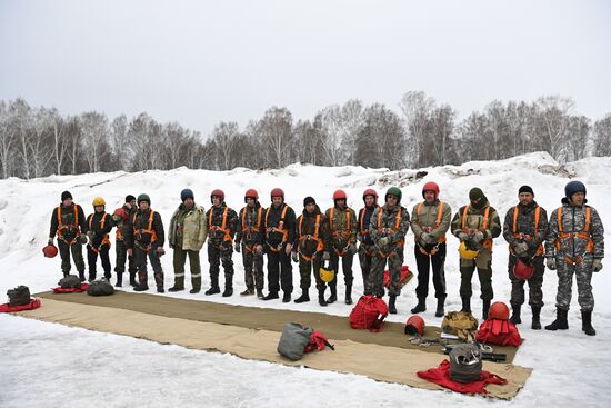 Russia Firefighters Training