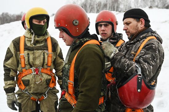 Russia Firefighters Training