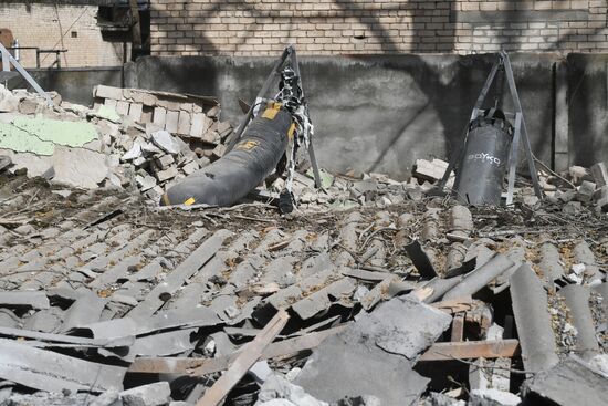 Russia Ukraine Military Operation Shelling