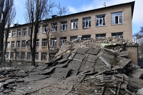 Russia Ukraine Military Operation Shelling