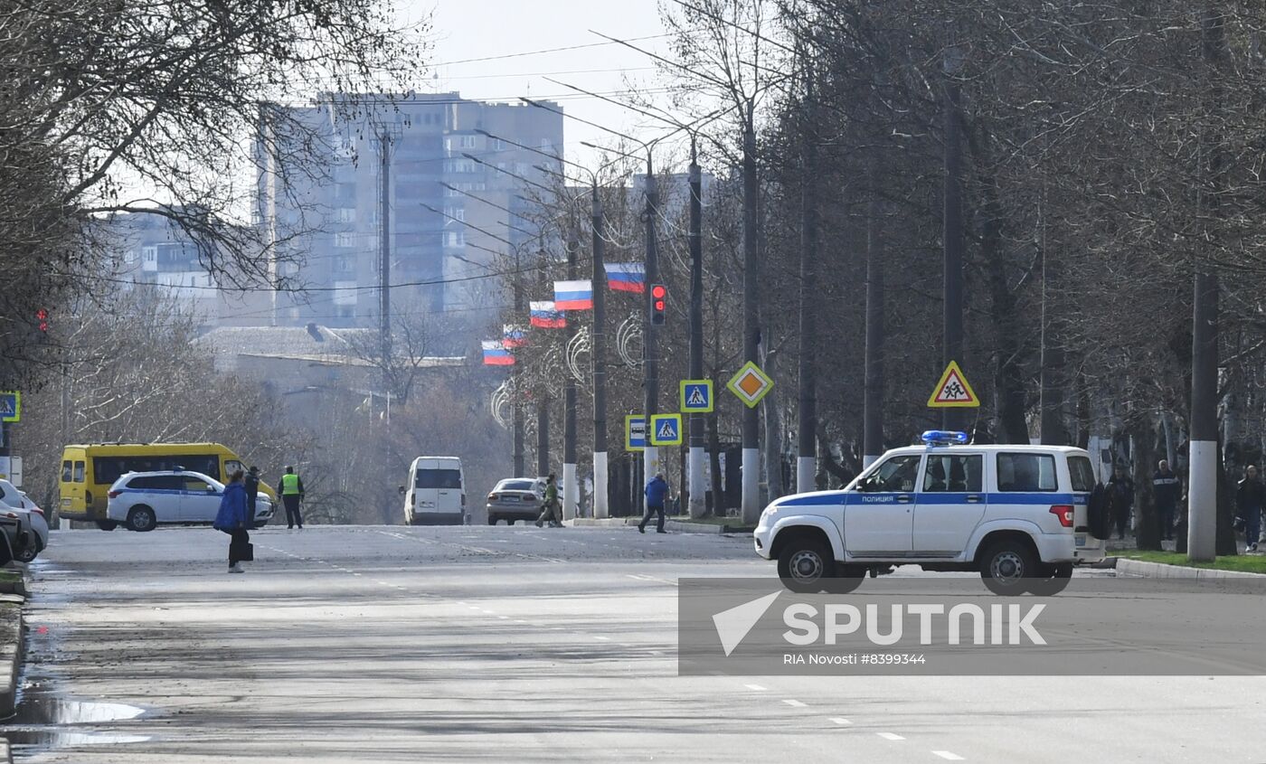Russia Ukraine Military Operation Shelling