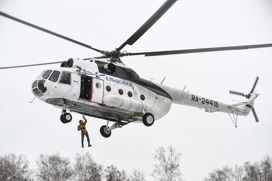 Russia Firefighters Training