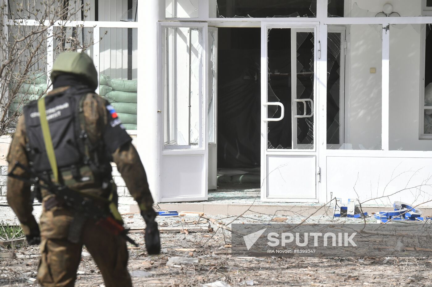 Russia Ukraine Military Operation Shelling