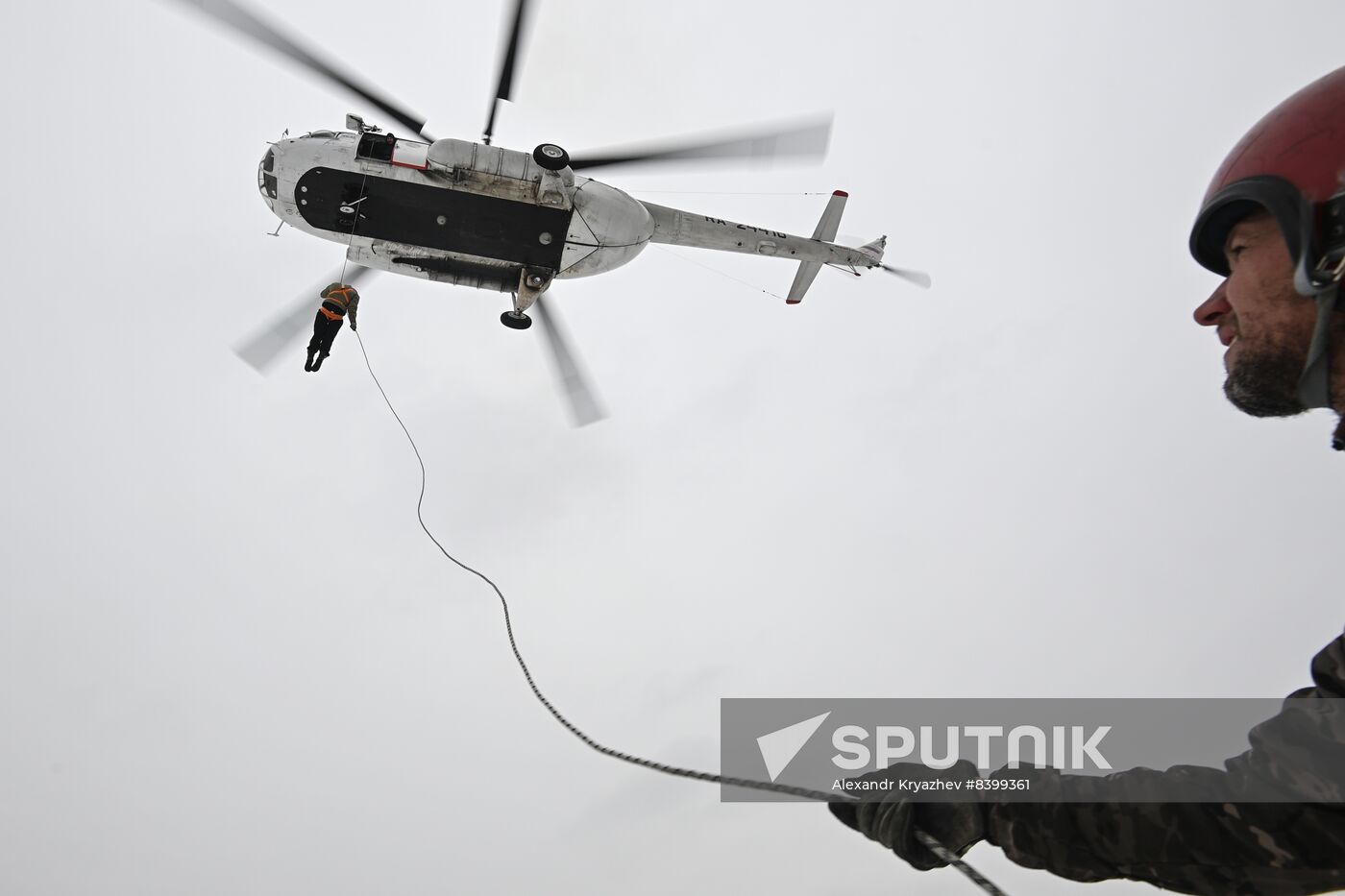 Russia Firefighters Training