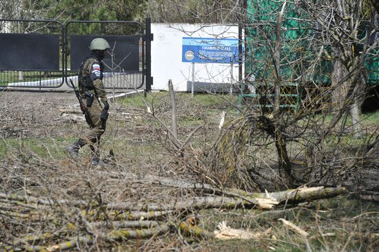 Russia Ukraine Military Operation Shelling