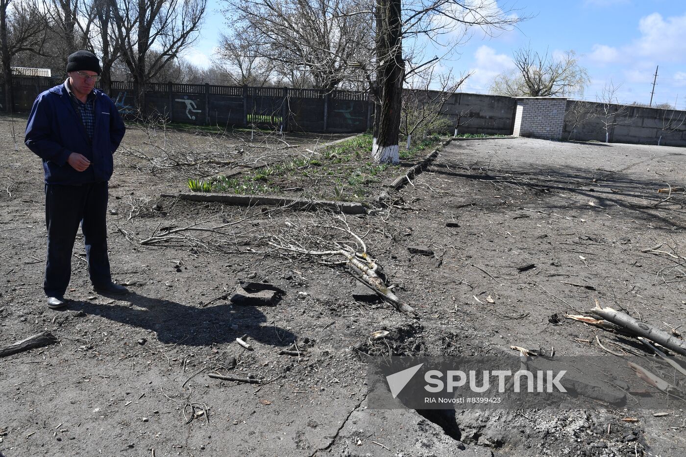 Russia Ukraine Military Operation Shelling