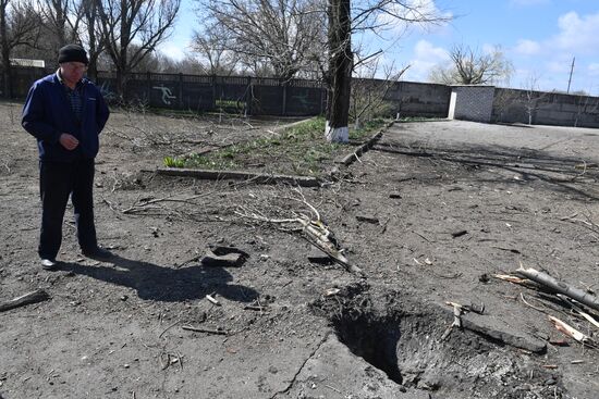 Russia Ukraine Military Operation Shelling