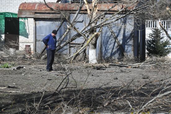 Russia Ukraine Military Operation Shelling