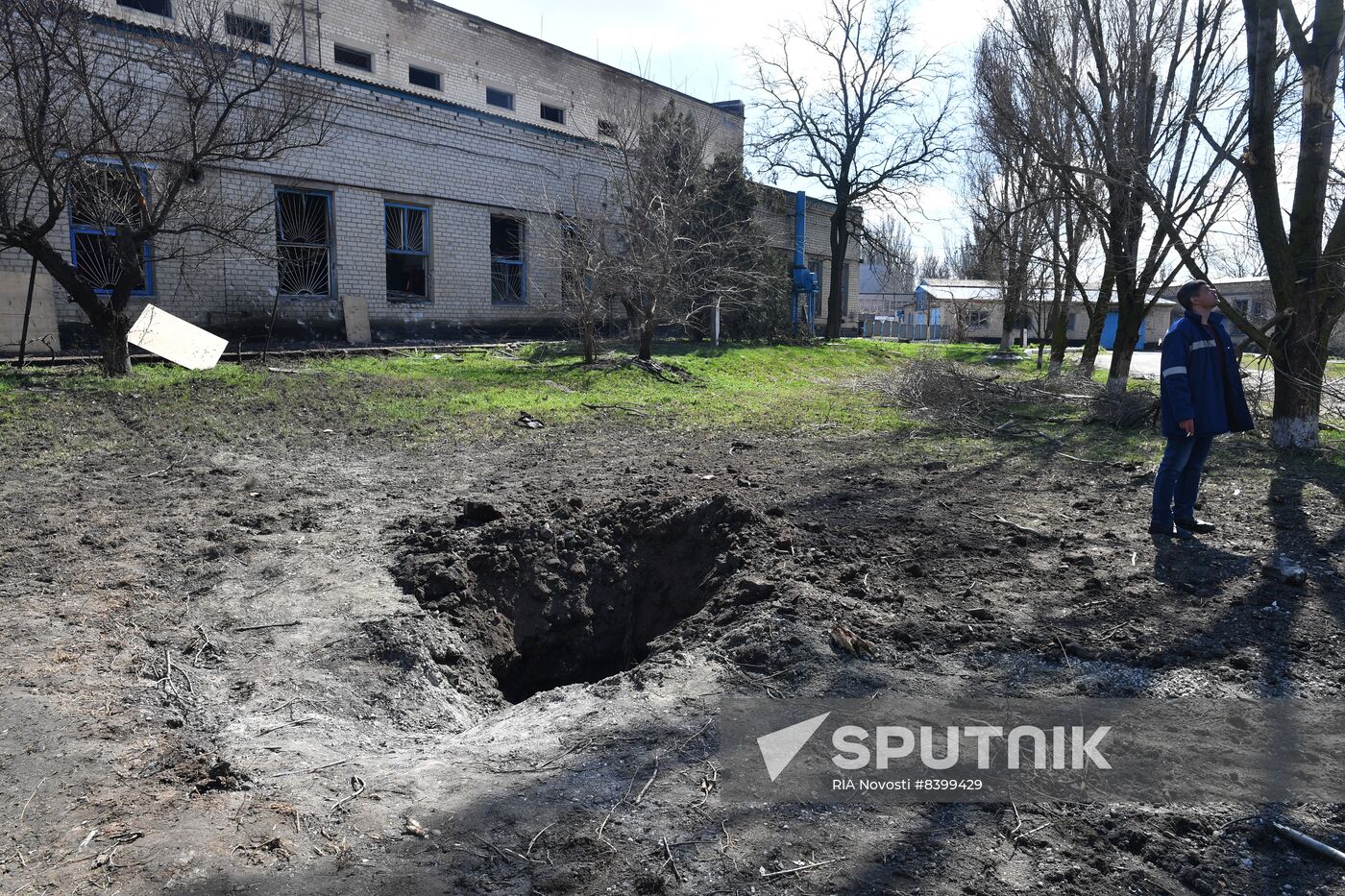 Russia Ukraine Military Operation Shelling