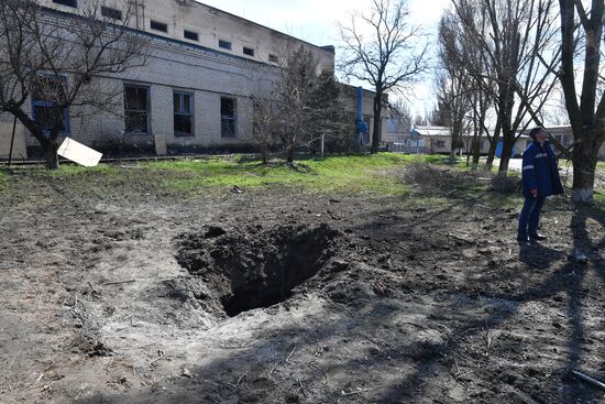 Russia Ukraine Military Operation Shelling